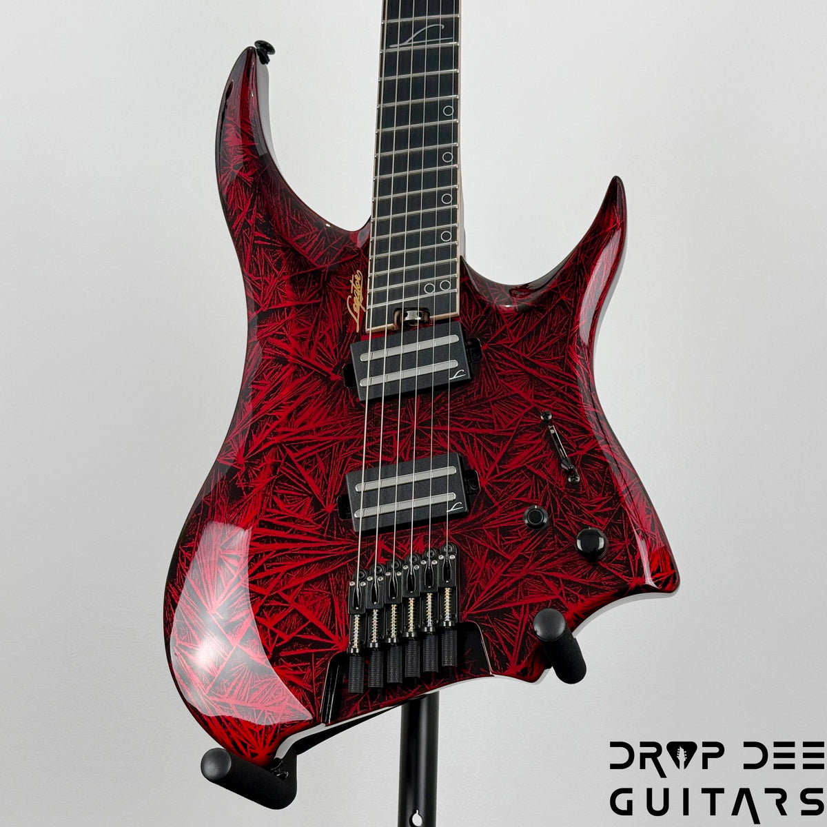 Legator Revenant R6F Multiscale Headless Electric Guitar - Bloody Mary