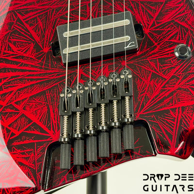 Legator Revenant R6F Multiscale Headless Electric Guitar - Bloody Mary