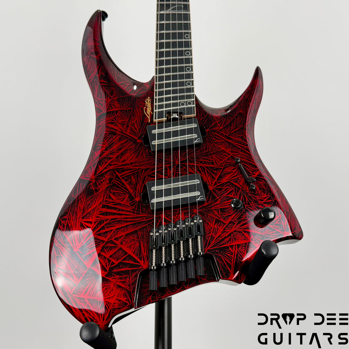Legator Revenant R6F Multiscale Headless Electric Guitar - Bloody Mary