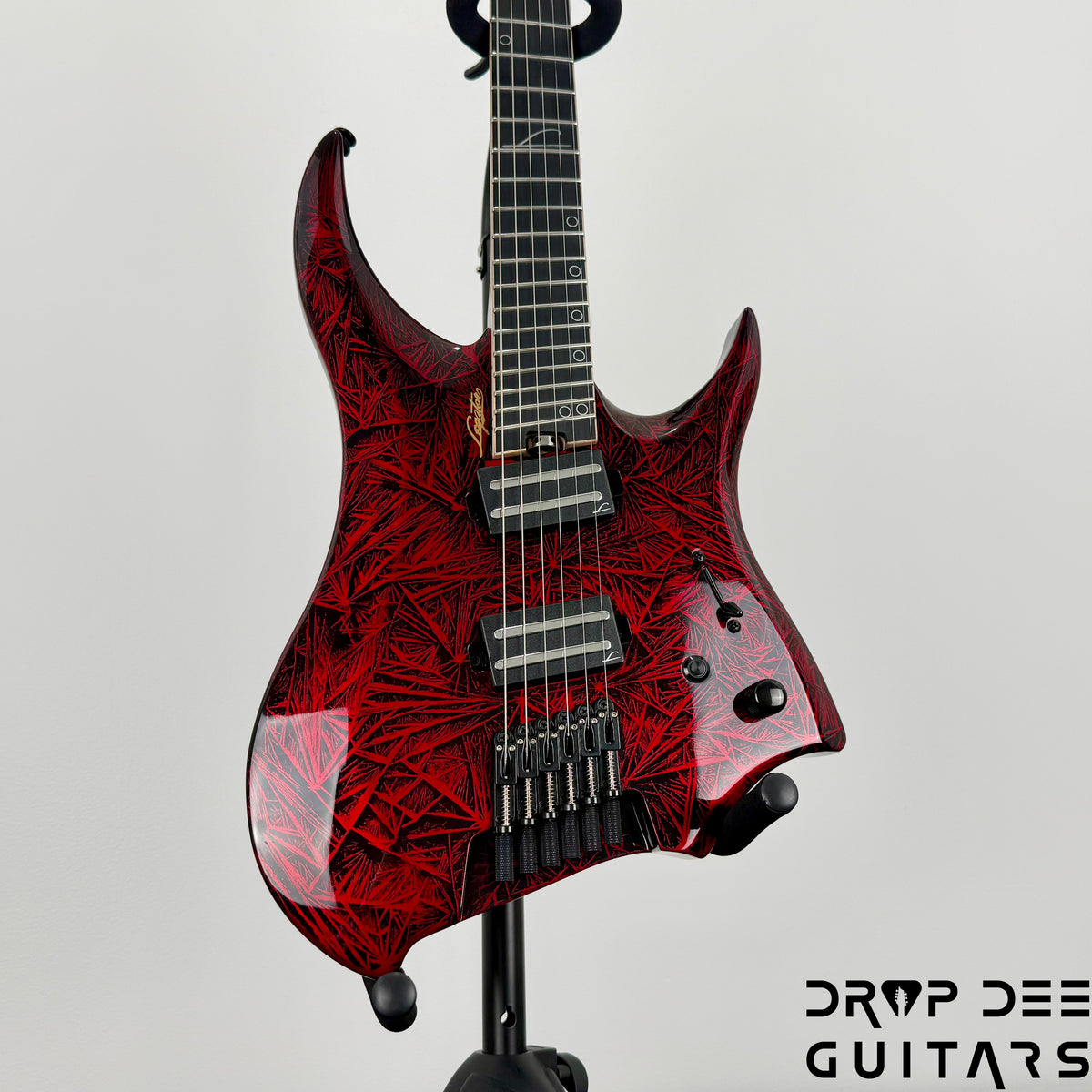 Legator Revenant R6F Multiscale Headless Electric Guitar - Bloody Mary