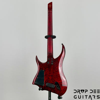 Legator Revenant R6F Multiscale Headless Electric Guitar - Bloody Mary