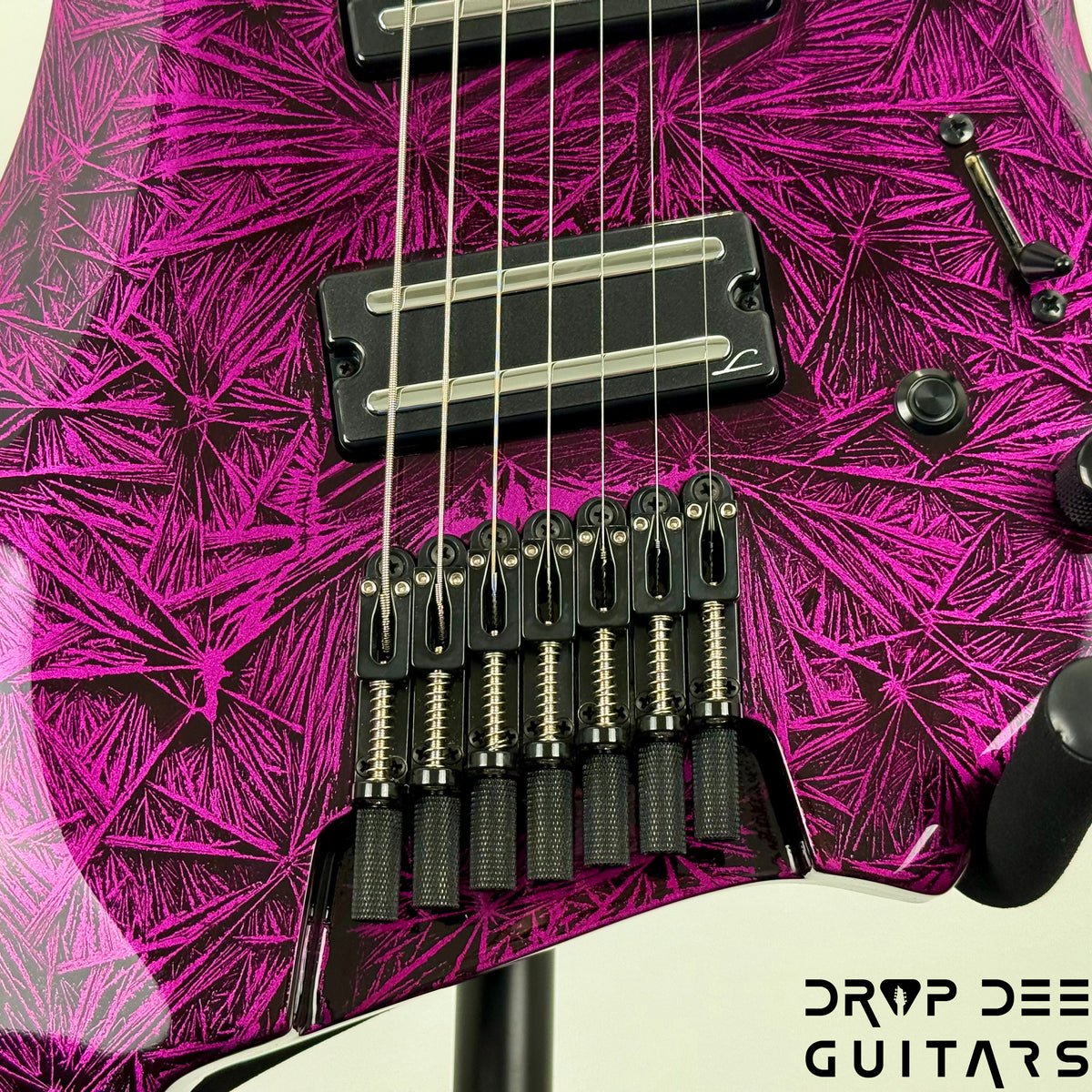 Legator Revenant R7F Multiscale Headless 7-String Electric Guitar - Purple Rain