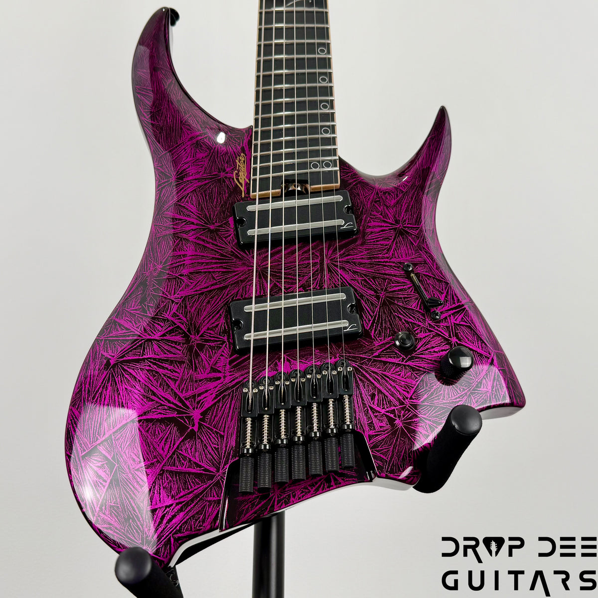 Legator Revenant R7F Multiscale Headless 7-String Electric Guitar - Purple Rain