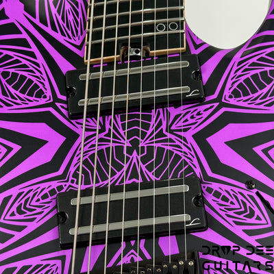 Legator Ninja N8F-INK Multiscale 8-String Electric Guitar - Ilya Purple