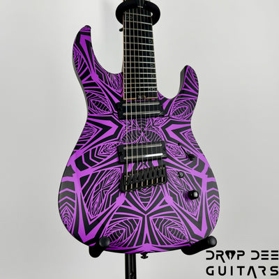 Legator Ninja N8F-INK Multiscale 8-String Electric Guitar - Ilya Purple