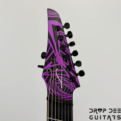 Legator Ninja N8F-INK Multiscale 8-String Electric Guitar - Ilya Purple