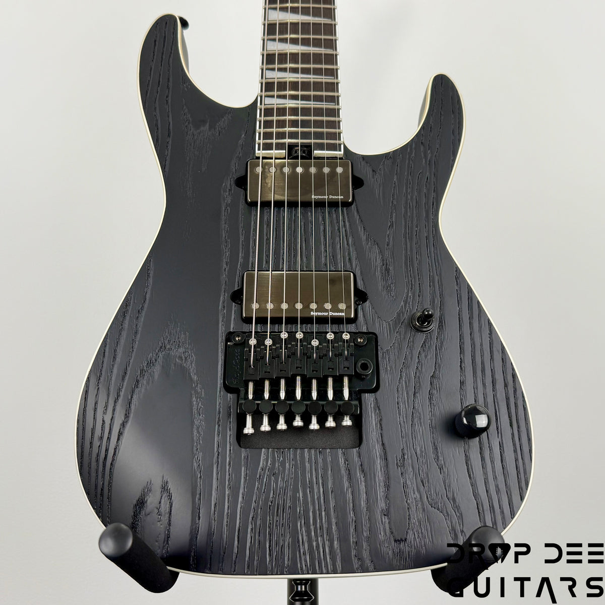 Jackson Pro Series Signature Jeff Loomis Soloist SL7 Baritone 7-String Electric Guitar - Satin Black