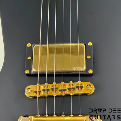 Schecter Cesar Soto Signature E-1 Electric Guitar - Satin Black