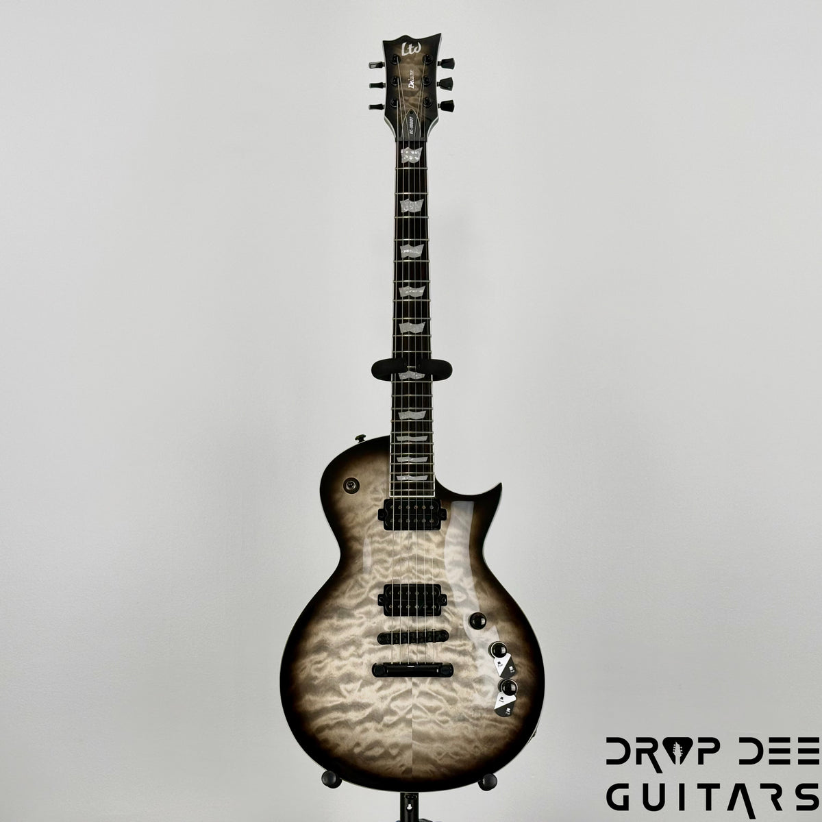 ESP LTD EC-1000T Electric Guitar - Charcoal Burst (0314)