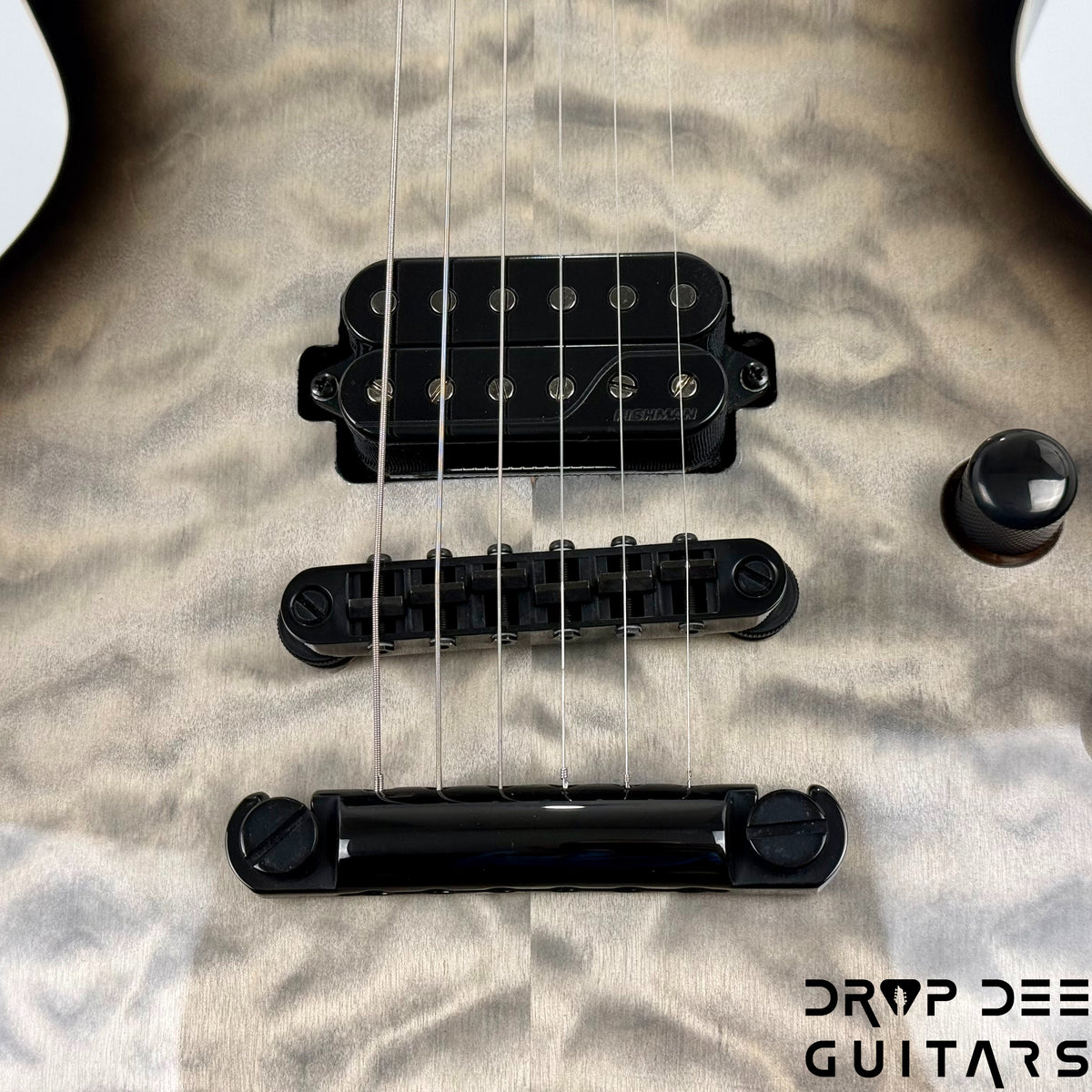 ESP LTD EC-1000T Electric Guitar - Charcoal Burst (0314)