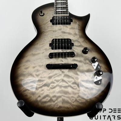 ESP LTD EC-1000T Electric Guitar - Charcoal Burst (0314)