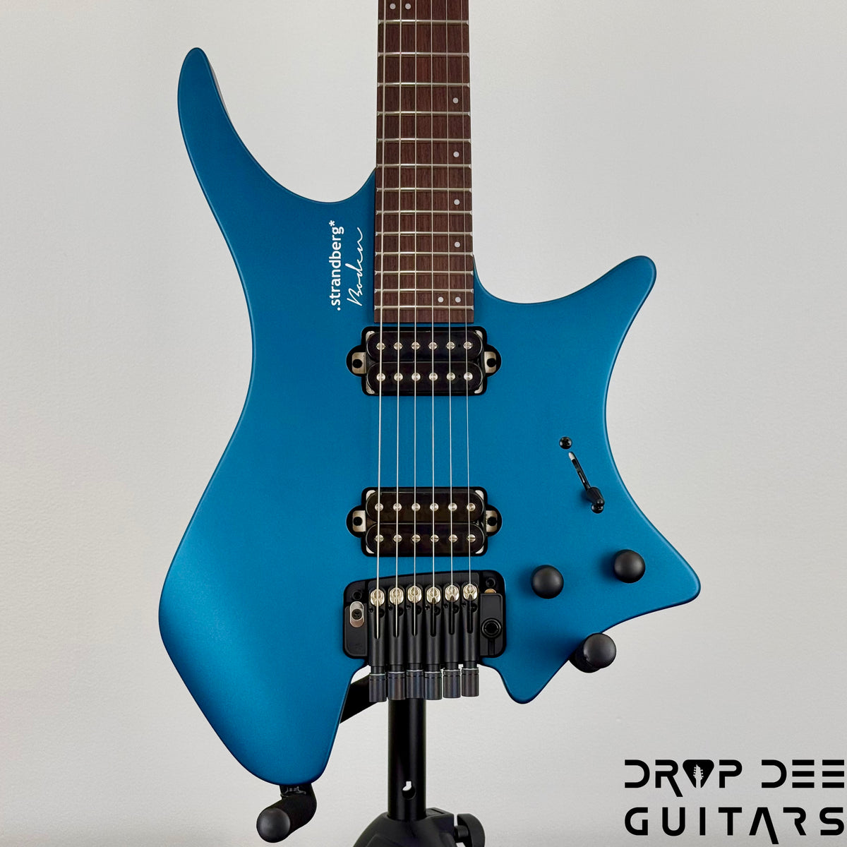 Strandberg Boden Essential 6 Tremolo Headless Electric Guitar w/ Bag - Whale Blue