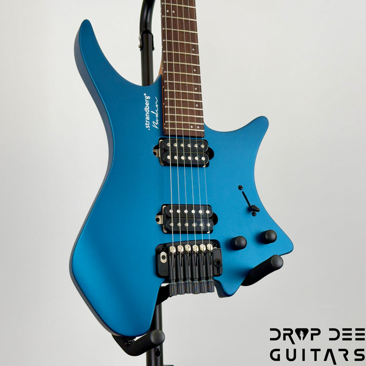Strandberg Boden Essential 6 Tremolo Headless Electric Guitar w/ Bag - Whale Blue