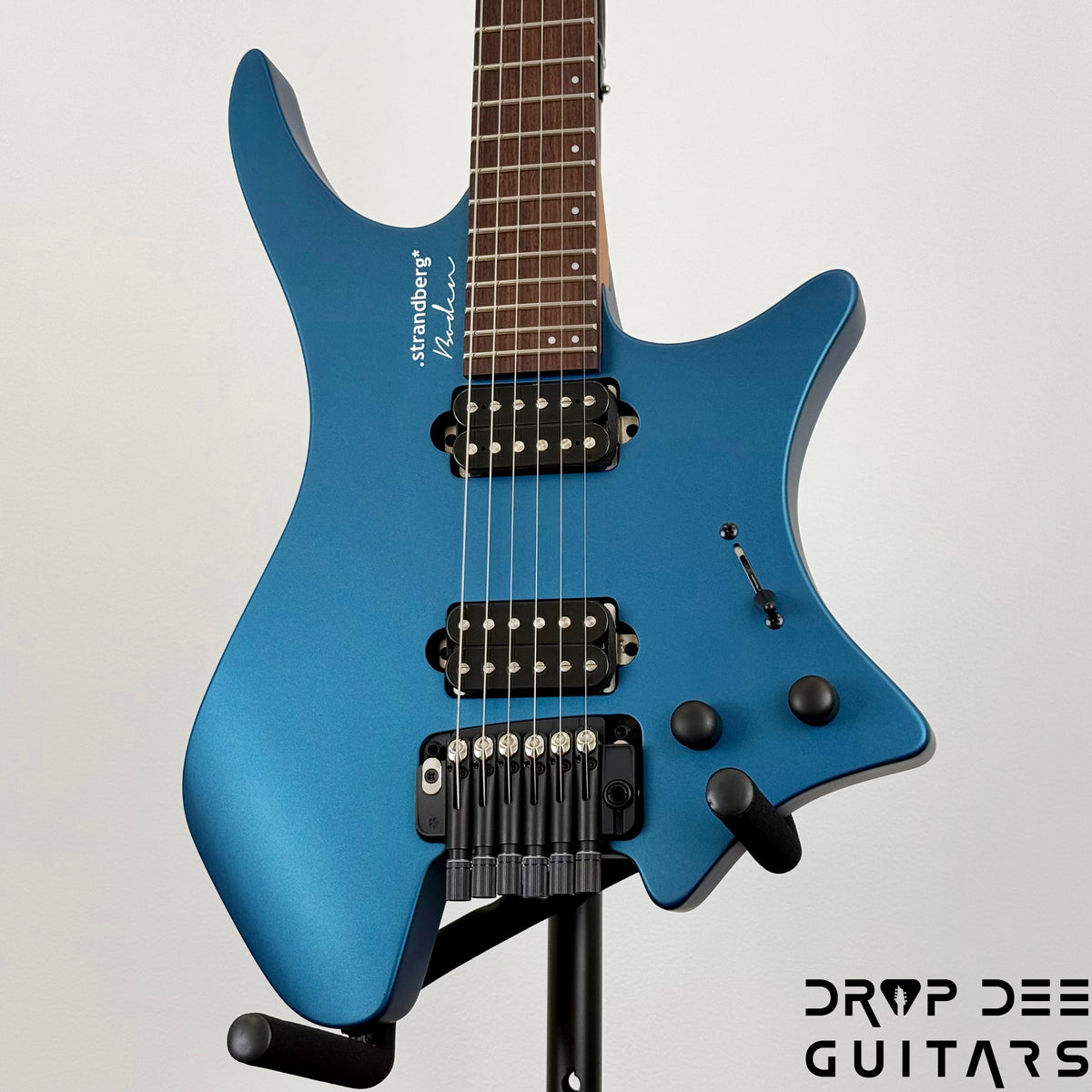 Strandberg Boden Essential 6 Tremolo Headless Electric Guitar w/ Bag - Whale Blue