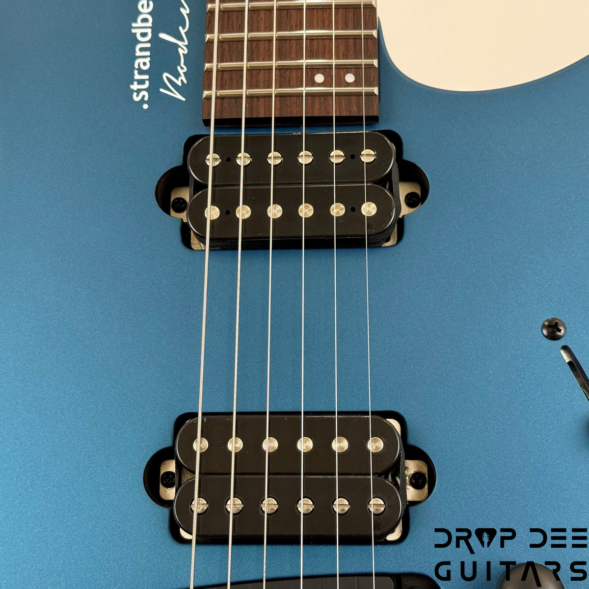 Strandberg Boden Essential 6 Tremolo Headless Electric Guitar w/ Bag - Whale Blue