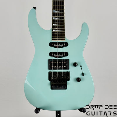 Jackson USA Custom Shop Soloist HSS Electric Guitar w/ Case - Daphne Blue