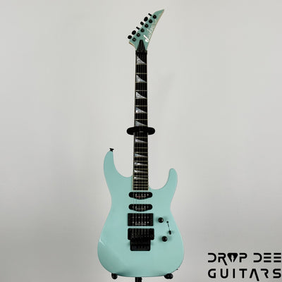 Jackson USA Custom Shop Soloist HSS Electric Guitar w/ Case - Daphne Blue