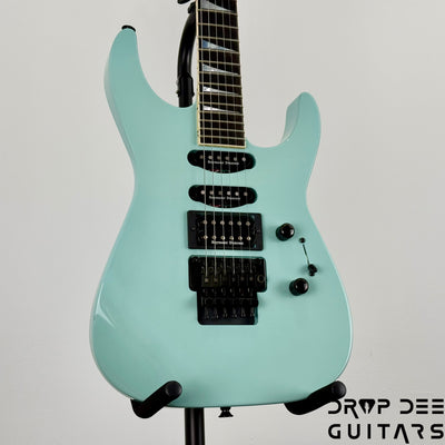 Jackson USA Custom Shop Soloist HSS Electric Guitar w/ Case - Daphne Blue