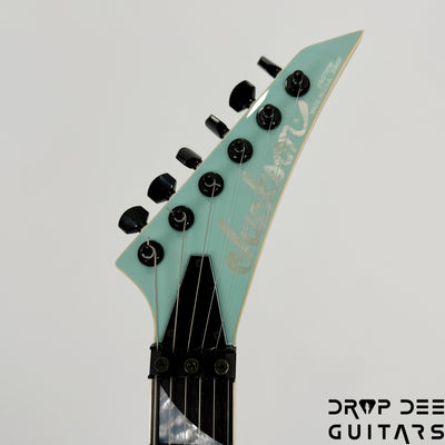 Jackson USA Custom Shop Soloist HSS Electric Guitar w/ Case - Daphne Blue