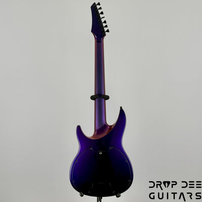 Aristides 070 7-String Electric Guitar w/ Bag - Purple/Red Chameleon