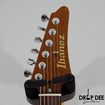 Ibanez Tom Quayle Signature TQMS1 Electric Guitar w/ Case - Celeste Blue