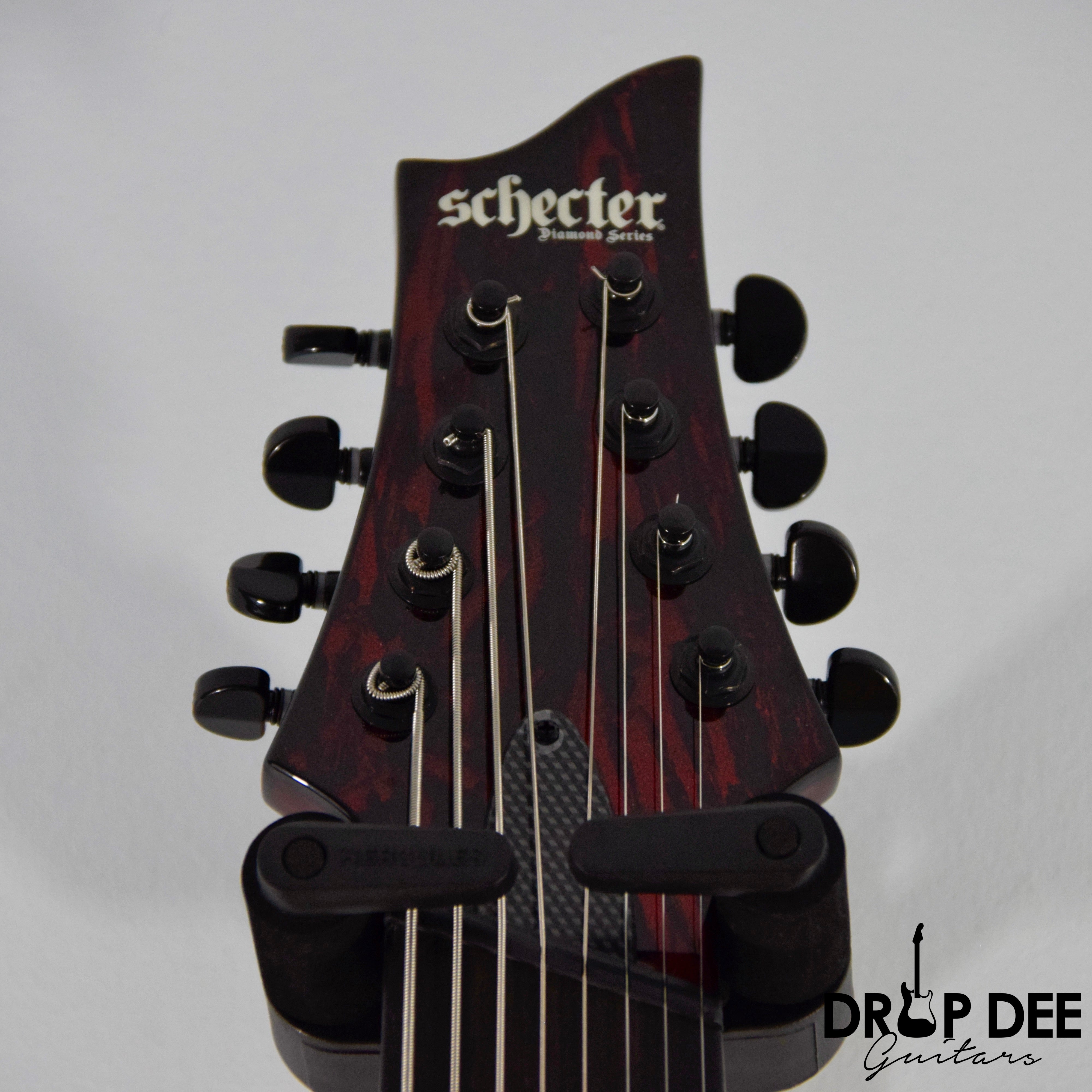 Schecter C-8 Multiscale Silver Mountain 8-String Electric Guitar