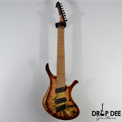 Skervesen Swan 8FF Multiscale 8-String Electric Guitar w/ Case - Volcano Burst