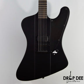 ESP LTD Phoenix Black Metal Electric Guitar w/ Case