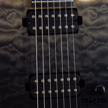 ESP USA M-7 Hardtail Baritone 7-String Electric Guitar w/ Case