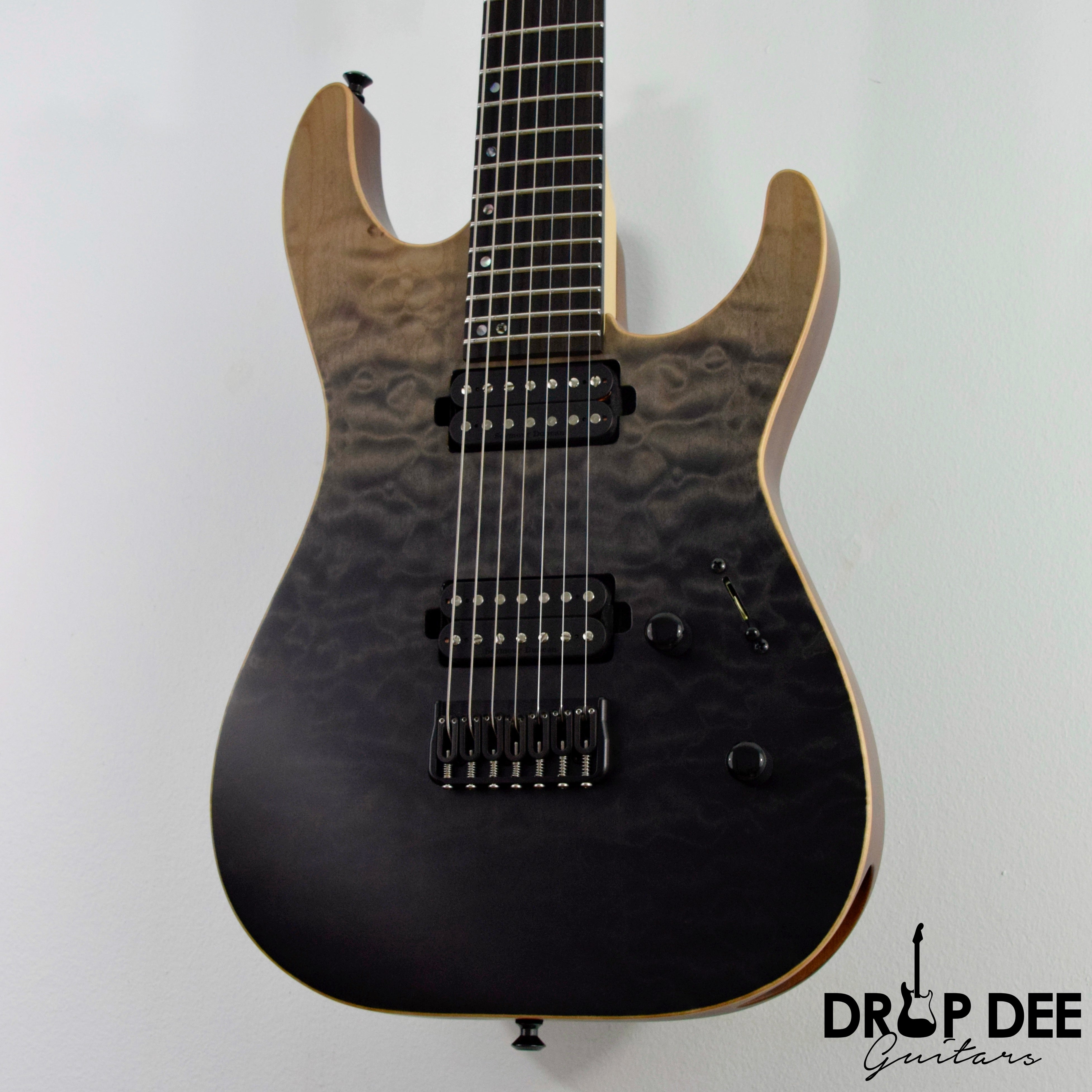 ESP USA M-7 Hardtail Baritone 7-String Electric Guitar w/ Case