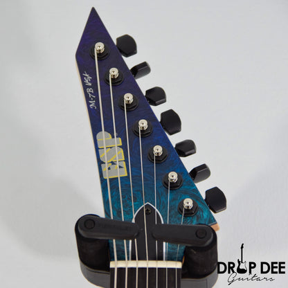 ESP USA M-7 Hardtail Baritone 7-String Electric Guitar w/ Case