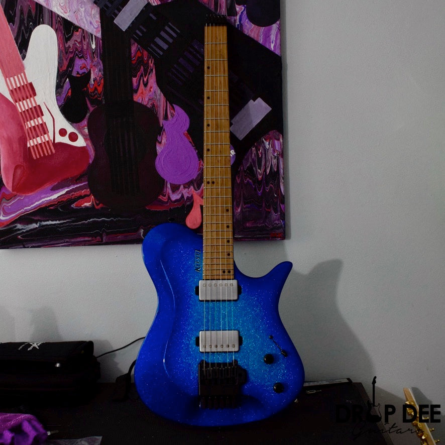 Kiesel ZX6 Zeus Headless Electric Guitar w/ Bag