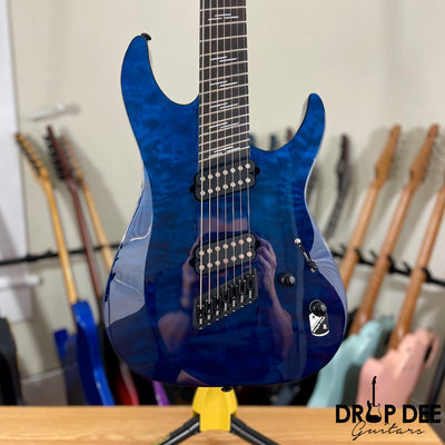 Schecter Reaper-7 Elite Multiscale 7-String Electric Guitar - Deep Ocean Blue