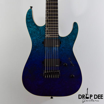 ESP USA M-7 Hardtail Baritone 7-String Electric Guitar w/ Case