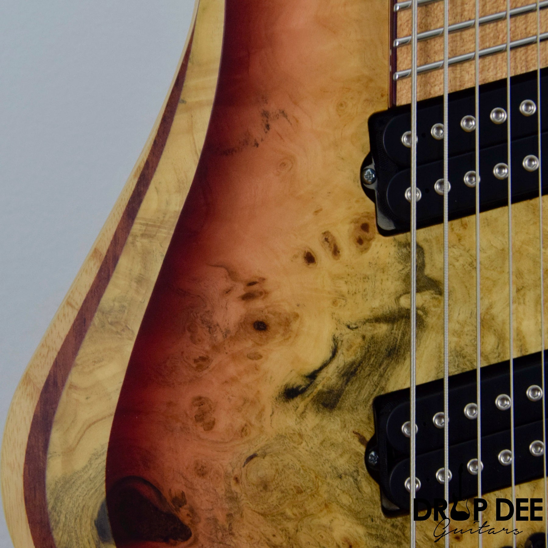 Skervesen Swan 8FF Multi-Scale 8-String Electric Guitar w/ Case