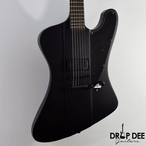 ESP LTD Phoenix Black Metal Electric Guitar w/ Case