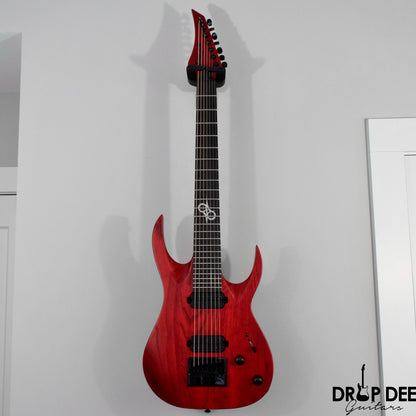 Solar A1.7TBR Evertune 7-String Electric Guitar