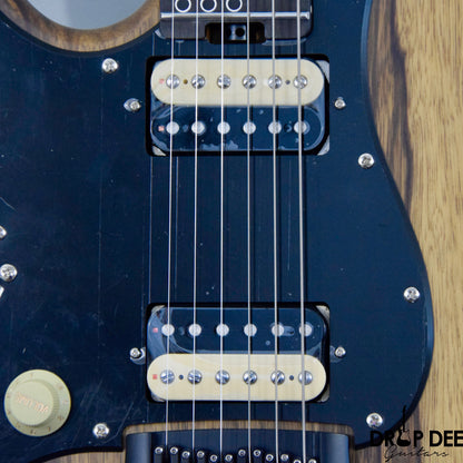 Schecter Sun Valley Super Shredder Exotic Hardtail Black Limba Left-Handed Electric Guitar
