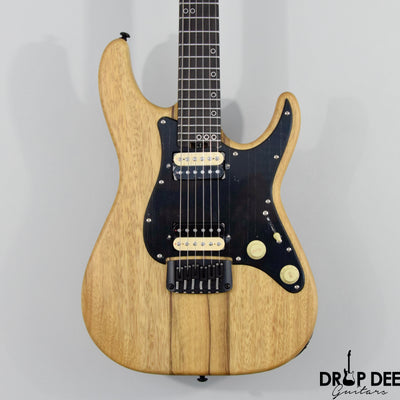 Schecter Sun Valley Super Shredder Exotic Hardtail Black Limba Electric Guitar