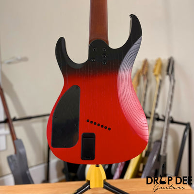 Legator Ninja N7FP 7-String Multiscale Electric Guitar - Crimson
