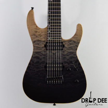 ESP USA M-7 Hardtail Baritone 7-String Electric Guitar w/ Case