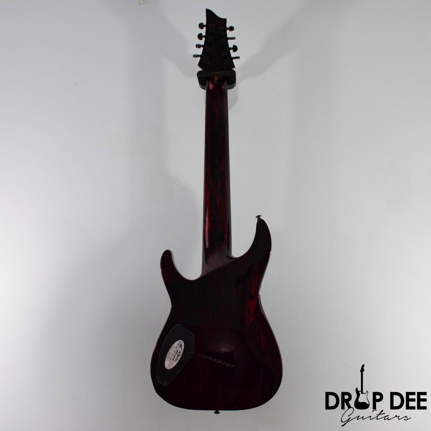 Schecter C-8 Multiscale Silver Mountain 8-String Electric Guitar