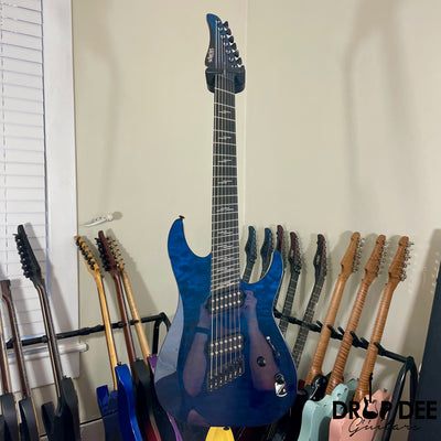 Schecter Reaper-7 Elite Multiscale 7-String Electric Guitar - Deep Ocean Blue