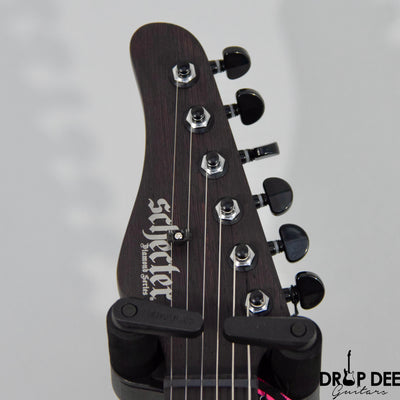 Schecter Sun Valley Super Shredder Exotic Hardtail Black Limba Left-Handed Electric Guitar
