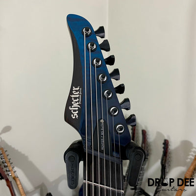 Schecter Reaper-7 Elite Multiscale 7-String Electric Guitar - Deep Ocean Blue