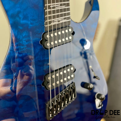 Schecter Reaper-7 Elite Multiscale 7-String Electric Guitar - Deep Ocean Blue