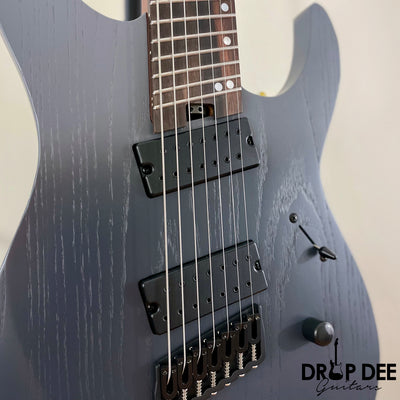 Legator Ninja N7FP 7-String Multiscale Electric Guitar - Smoke