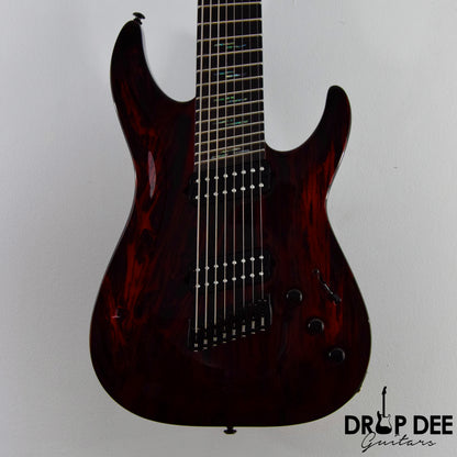 Schecter C-8 Multiscale Silver Mountain 8-String Electric Guitar