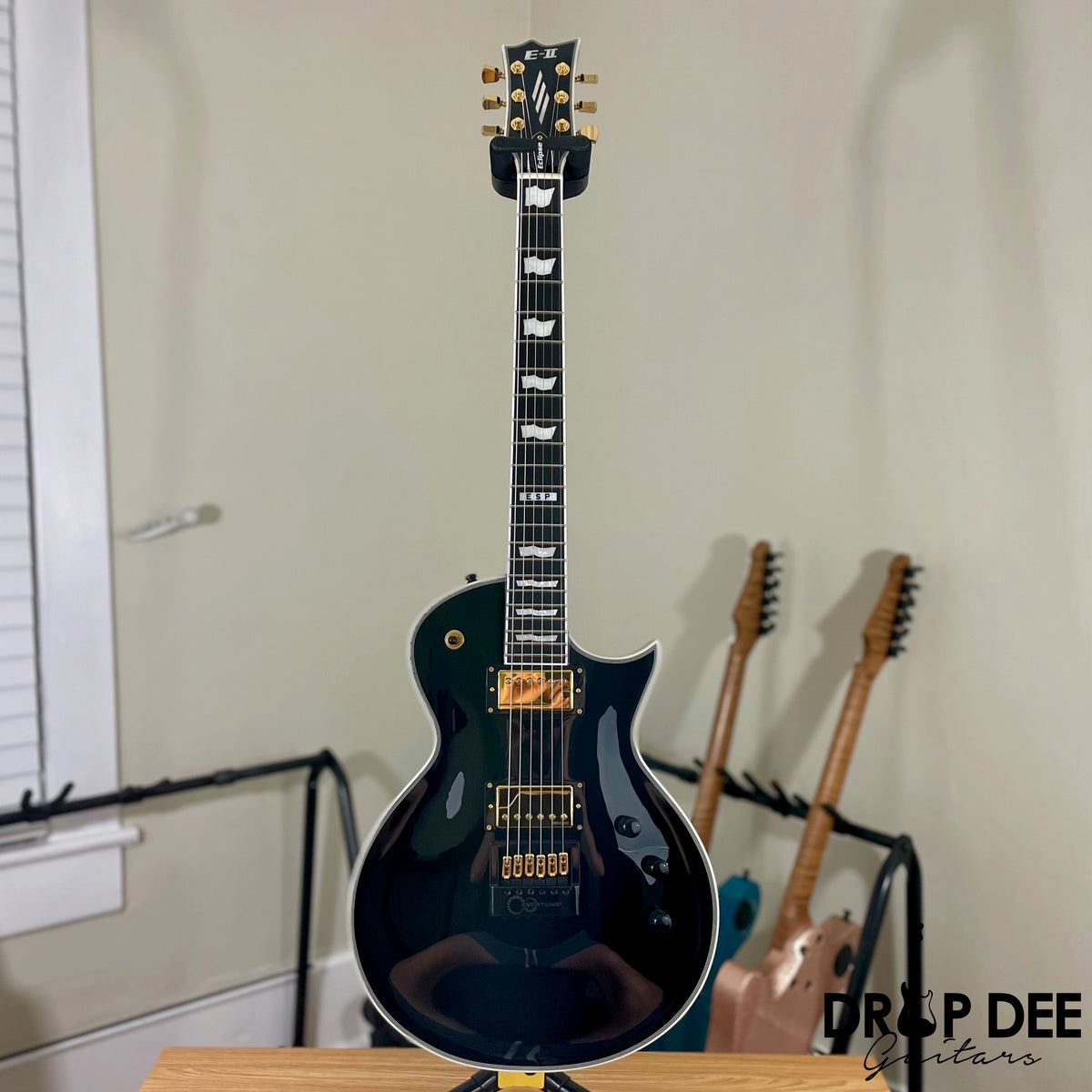 ESP E-II Eclipse Full Thickness Evertune Electric Guitar w/ Case