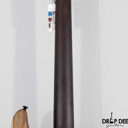 Schecter Sun Valley Super Shredder Exotic Hardtail Black Limba Left-Handed Electric Guitar